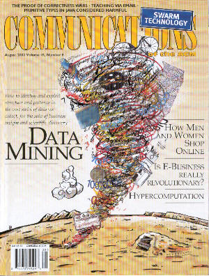 Comm ACM on data mining