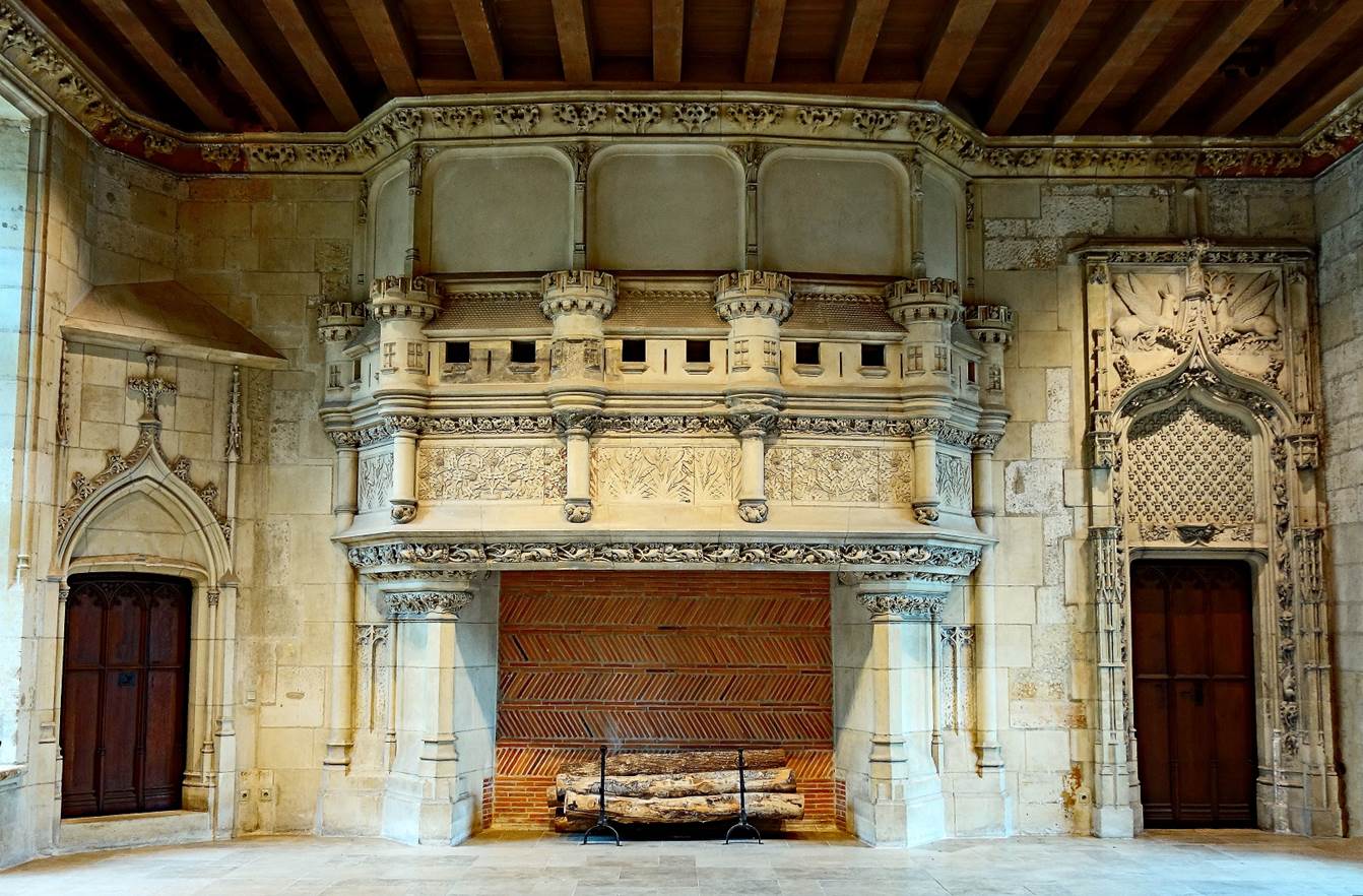 A picture containing building, stone, fireplace, old

Description automatically generated
